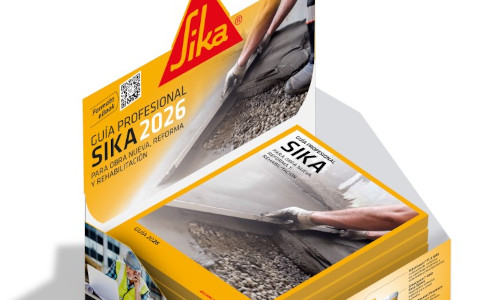 Caja expositora guía 2026 Sika