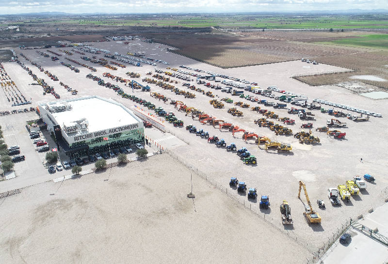 Ritchie Bros - Ocana aerial view