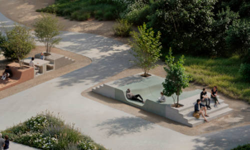 Mobiliario urbano de Escofet y MVRDV